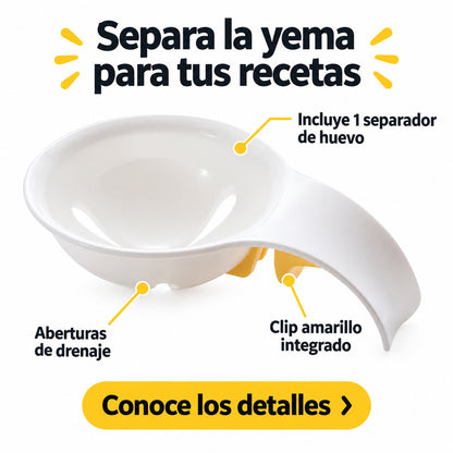 Separador de huevo con clip — 1 unidad — P2